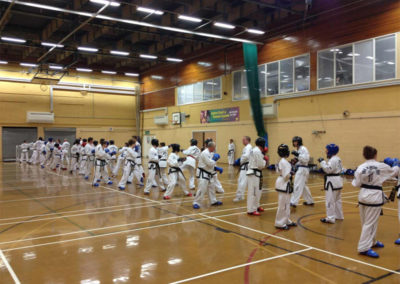 Master Moradoff, 7th Dan, UKTD President, Instructing Sparring