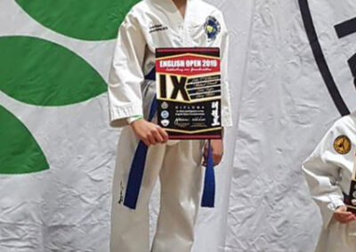UKTD Medal winners and competitors from the 2019 English Open Taekwon-Do Championship