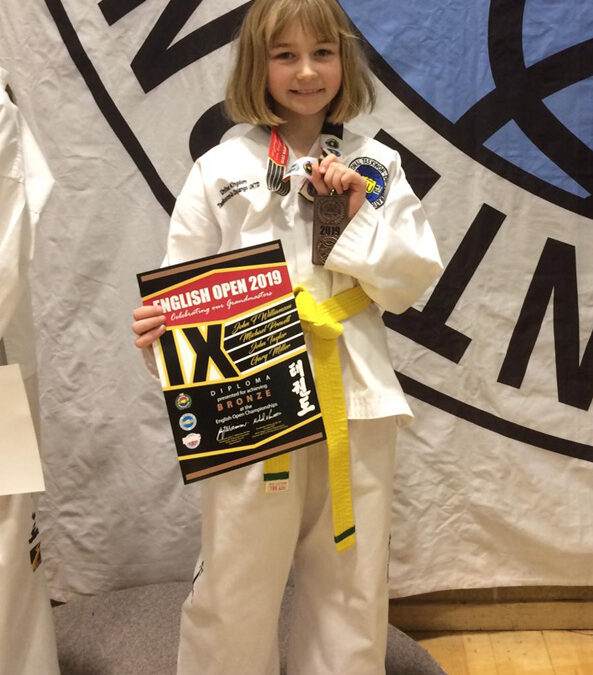 UKTD Medal winners and competitors from the 2019 English Open Taekwon-Do Championship